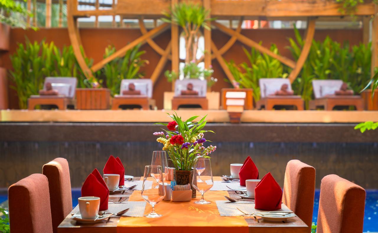 Golden Temple Residence Siem Reap Exteriér fotografie The restaurant