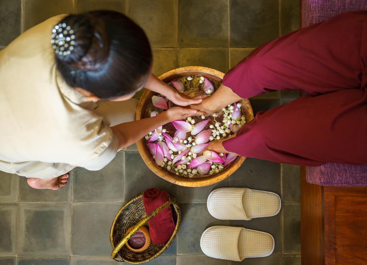 Golden Temple Residence Siem Reap Exteriér fotografie Thai foot massage