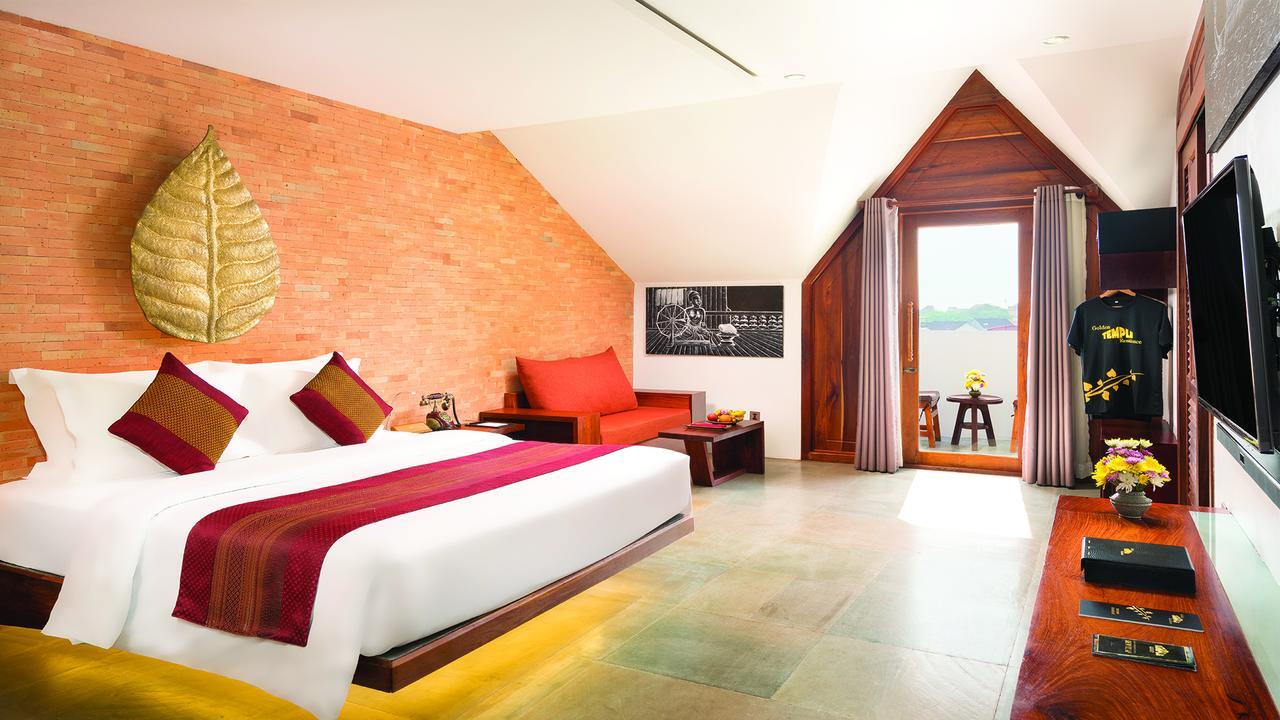 Golden Temple Residence Siem Reap Exteriér fotografie A room at the hotel